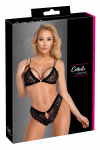 Ensemble coquin noir 2 pièces - Cottelli Lingerie Ensemble coquin noir 2 pièces - Cottelli Lingerie