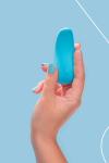 Mini vibro rechargeable ThrillLeaf bleu - FairyGasm Mini vibro rechargeable ThrillLeaf bleu - FairyGasm