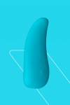 Mini vibro rechargeable ThrillLeaf bleu - FairyGasm Mini vibro rechargeable ThrillLeaf bleu - FairyGasm