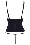 Ensemble corset seins nus noir - Cottelli PARTY 